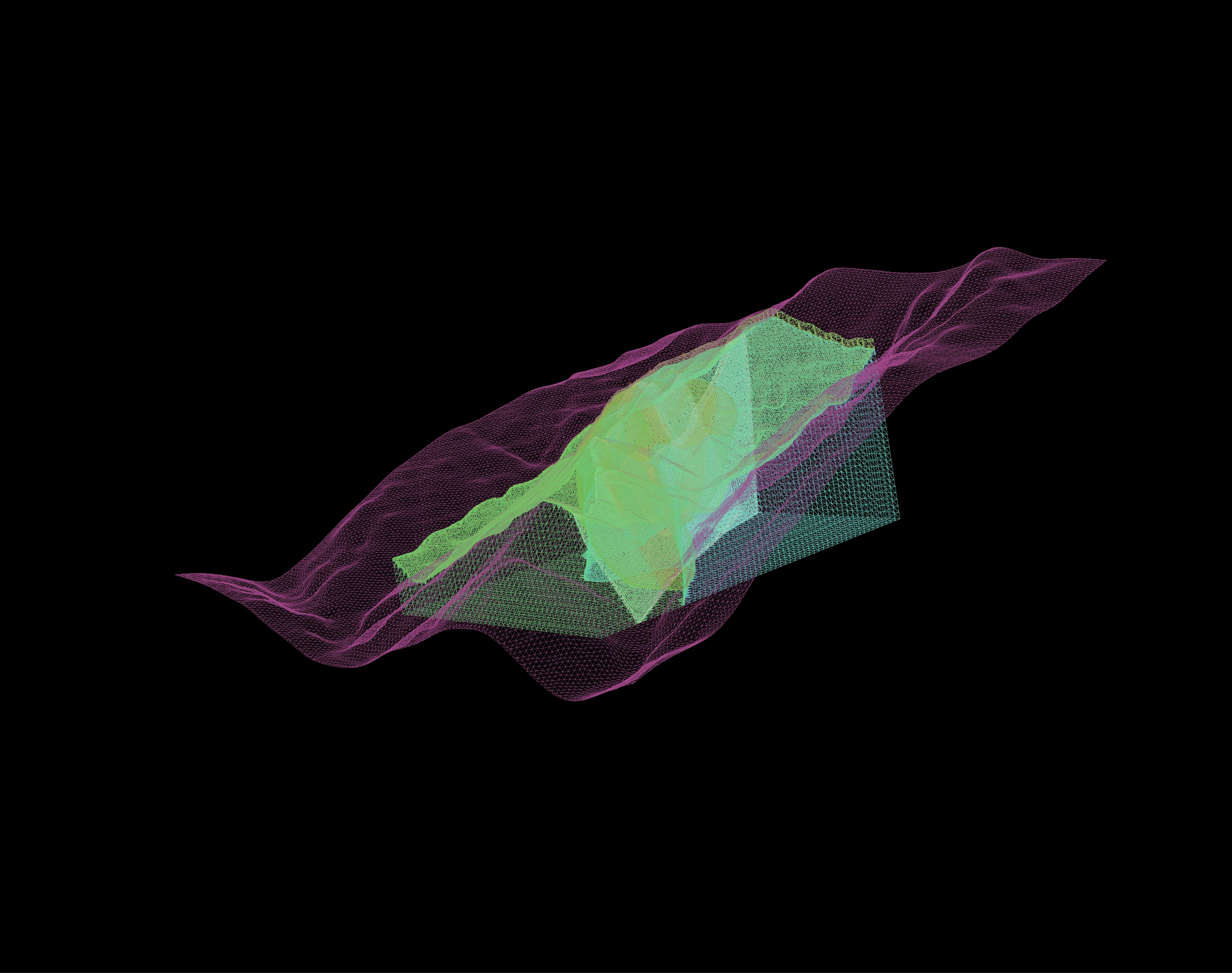 Underland View Model Visualisation
